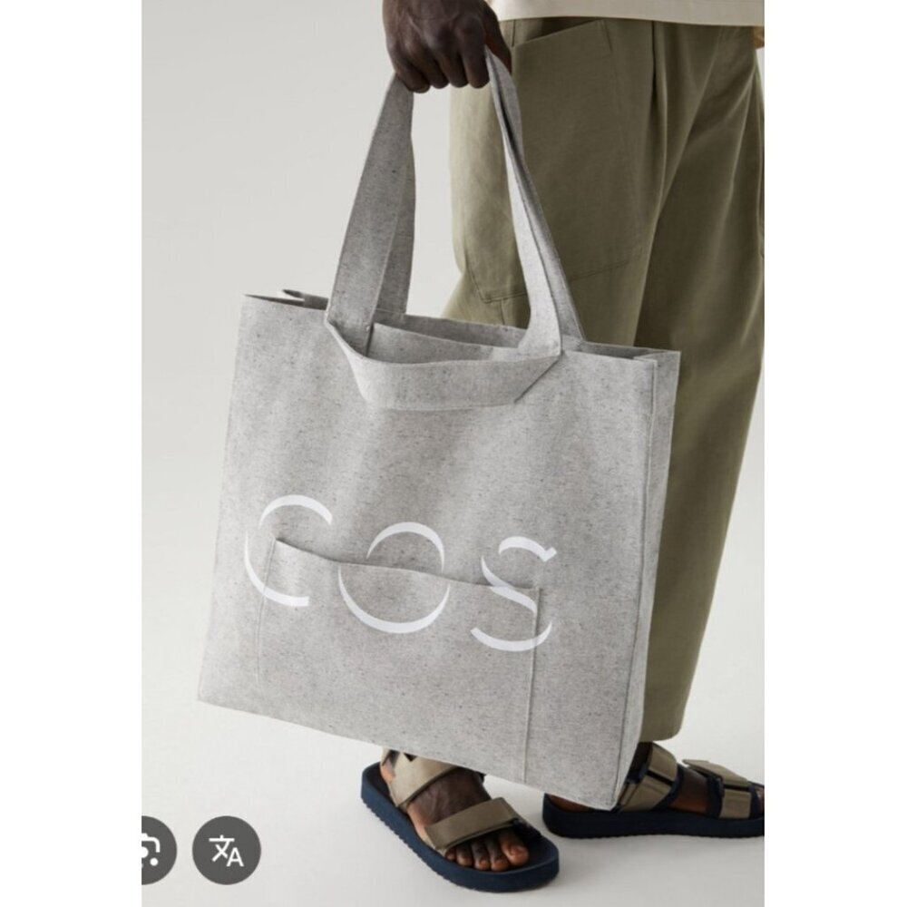 COS Tote Bag im UTILITY-Stil Canvas